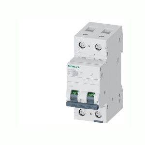 Wyłącznik nadprądowy 2P B6A 6kA 400V; 5SL6206-6, SIEMENS