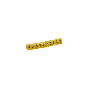 Oznaczniki kablowe fi.4-6,5mm (opk=100szt) OZ-2/"3"