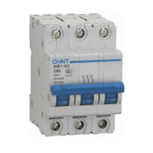 Wyłącznik nadprądowy 3P B 6A 6kA, NB1-63; 971308 CHINT