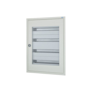Rozdzielnica modułowa podtynkowa 4x24M /96M, IP30, drzwi transparentne, BF-UT-4/96-P; 289134, EATON ELECTRIC