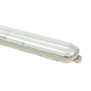 Oprawa hermetyczna LED 1190x72x70mm 38W 5900lm 230V, IP65 IK09 szary, 4000K neutralna biel 120st, kl.energ.C, 5 lat gwar, LIMEA GIGANT; SLI028025NW_PW, SPECTRUM