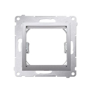 SIMON54 Adapter (przejściówka) na osprzęt standardu 45 × 45 mm; srebrny mat