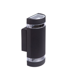Oprawa elewacyjna OE-4C 2xGU10 IP54 CZARNA
