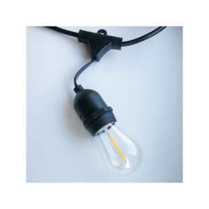 Girlanda Ogrodowa LED 10m +10 x G45 E27 1W 2700K