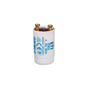 Zapłonnik, starter do świetlówek 4-80W, ZTE/2 4…65W, 80W; 009512110, ETI