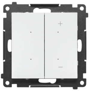 SIMON55 GO Ściemniacz do pasków RGBW 12-24 V [Wi-Fi] - DIMMER RGB, 288 W, (moduł), biały mat