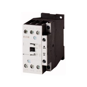 Stycznik mocy 3P 25A 11kW AC-3 400V, sterowanie 110VAC, styk pomocniczy 1NO (1Z), zaciski śrubowe, DILM25-10(110V50HZ,120V60HZ); 277129 EATON