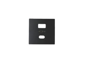 SIMON82 Pokrywa do ładowarki USB typ A+C; grafit