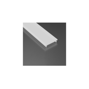 Klosz do profilu LED BASIC wciskany 202cm PMMA Mleczny