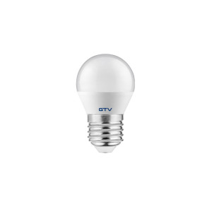 Żarówka LED E27 B45C 6W NW 470lm 4000K ciepła biała 40000h 230VAC 160st.kulka
