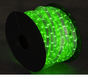 GIVRO LED 15M-GR wąż świetlny LED zielony 1m=2W 1m=29lm (Opakowanie 15mb)