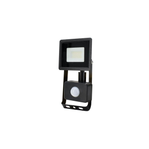 Naświetlacz Led Smd Kastel 10w 6500k 820lm Ip65 Czarny Cz. Pir
