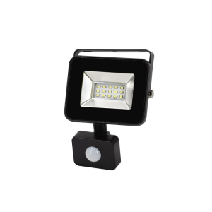 Naświetlacz Led Smd Lofot 10w 6000k 870lm Ip65 Czarny Cz. Pir