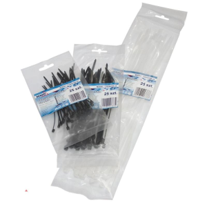 Opaska Zaciskowa 2.5*100 Czarna 25 Szt