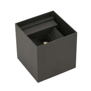 Oprawa Elewacyjna Valit 12w 4000k 1100lm Ip65 100x100x100 Kwadratowa Grafit