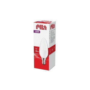 Żarówka LED E14 B35 5,5W 470lm 2700K ciepłobiała 15000h 230VAC, świeczka mat, ekw.40W; PILA LED 40W B35 E14 WW FR N