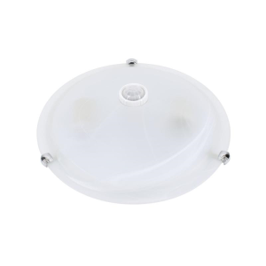 Plafoniera Tazan Z Czuj. Podczer. 2x40w E27 Ip20 Fi-40 Szkło+stal