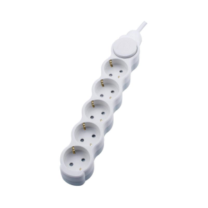 Przedłużacz Na Schuko 5x 2p+z+wył. 1.5mm X 5.0m