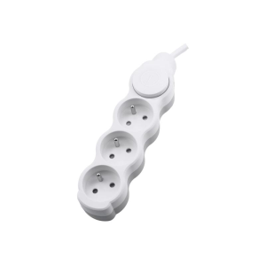 Przedłużacz Nb 3x 2p+z+wył. 1.5mm X 1.5m