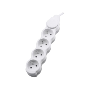 Przedłużacz Nb 4x 2p+z+wył. 1.5mm X 3.0m