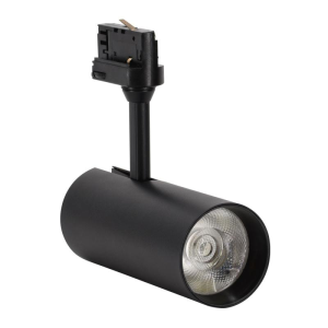 Spot Cob Verko Czarny 3-fazowy 30w 3000k 2300lm 36°