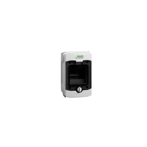 Rozdzielnica natynkowa hermetyczna 4 moduły IP65 400VAC 1500VDC z listwą N+PE, odporna na UV, drzwi przezroczyste, PHS 4T; 101492, NOARK ELECTRIC