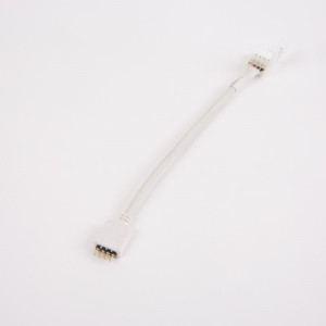 Złączka LED RGB 10mm 4 piny / zatrzask