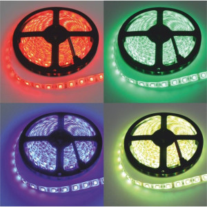 Taśma LED 300 14.4W/m RGB+CW 12V IP65 /5m/