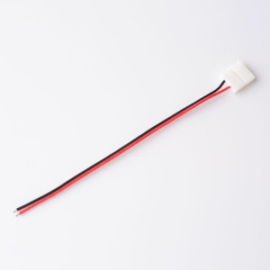 Złączka LED MONO 10mm jednostronna z przewodem