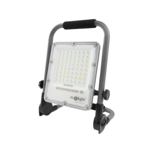 NAŚWIETLACZ ROBOCZY LED Z AKUMULATOREM 30W 5000K 900lm IP65 (bateria 3Ah) - 4 tryby pracy