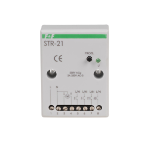 Sterownik roletowy dwuprzyciskowy, napięcie 230V AC; STR-21, F&F