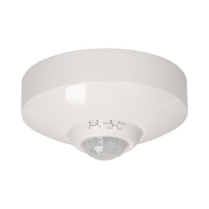Czujnik ruchu sufitowy 360st, max 8m 800w,biały