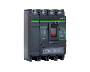 Wyłącznik kompaktowy, wielkość M3, TM, Icu=Ics=150kA, In=400A, 4-bieg. Ex9M3P TM 400 4P4T EU