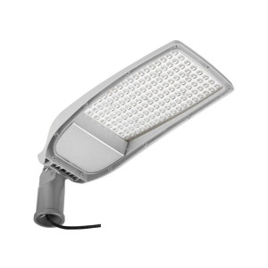 Oprawa uliczna CORONA 2 LED BASIC 50W 5700lm, barwa światła neutralna biel 4000K, obudowa szara IP66 IK08 I kl., przewód 0,2m SP10kV; 568060 LENA LIGHTING