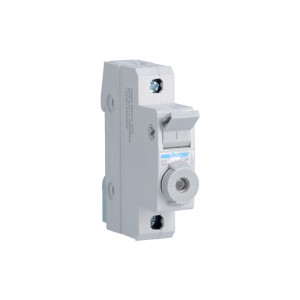 Rozłącznik izolacyjny bezpiecznikowy modułowy 1P, wkładki bezpiecznikowe cylindryczne L38 10x38mm 20A 400VAC; L95100, HAGER