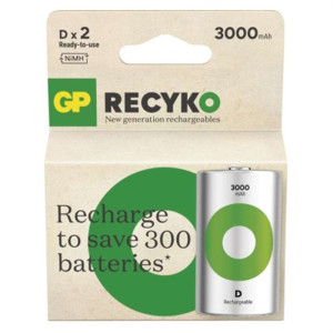 Akumulatorek ReCyko D (HR20) 2PP /*MPP; B2543, GP BATTERIES