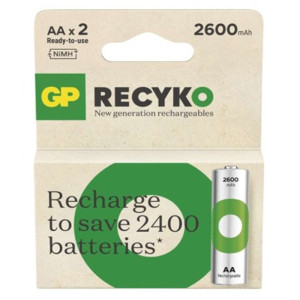 Akumulatorek ReCyko 2600 AA (HR6) 2PP /*MPP; B25272, GP BATTERIES