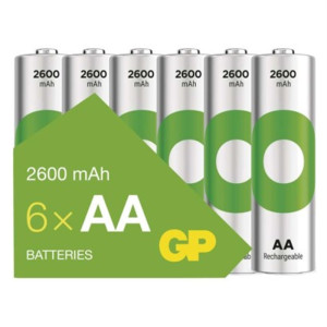 Akumulatorek ReCyko 2600 AA (HR6) 6PP /*MPP; B2527V, GP BATTERIES