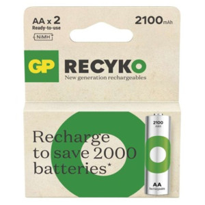 Akumulatorek ReCyko 2100 AA (HR6) 2PP /*MPP; B25212, GP BATTERIES