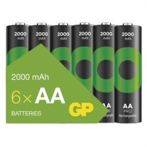 Akumulatorek ReCyko Pro AA (HR6) 6PP /*MPP; B2620V, GP BATTERIES