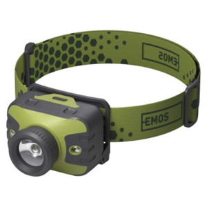 Latarka czołowa LED CREE 330 lm, 200m 3× AAA z zoomem