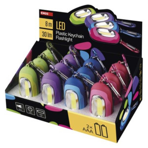 Brelok LED COB, 30 lm 2× AAA, , display box