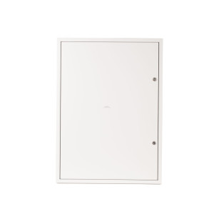 Rozdzielnica modułowa 4X24M natynkowa metalowa 96 modułów IP31 550x755x132 Biała z zamkiem NRPSM 96 4X24 Z; 96-4-24-2, Sabaj