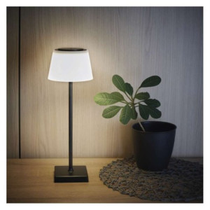 Lampa biurkowa LED KATIE, ładowalna, czarna