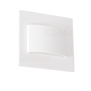 Oprawa przyschodowa LL W-NW 1,5W 30lm 4000k 12V DC BIAŁA ERINUS LED