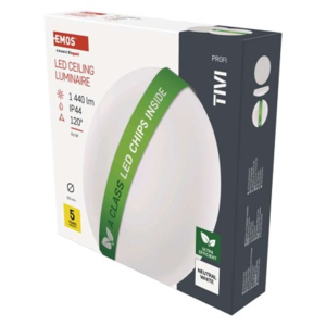 Oprawa sufitowa LED TIVI, A CLASS, okrągła biała 8,6W, IP44, Neutralna biel