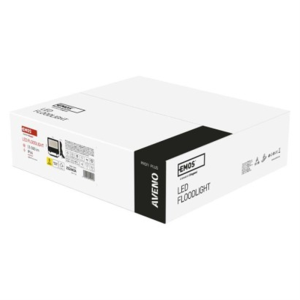 Naświetlacz LED AVENO 100W czarny neutralna biel