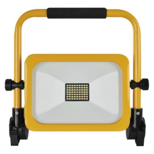 Przenośny naświetlacz LED ACCO ładowalny 30W 3000lm, 6500K zimna biel, IP54, żłóty; ZS2832, EMOS