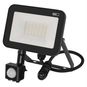 Naświetlacz LED INOVO z czujnikiem PIR 30W 3300lm, 4000K neutralna biel, IP65 czarny; ZS2732, EMOS