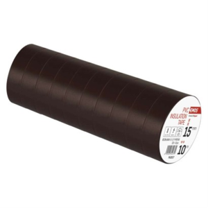 Taśma izolacyjna PVC 15mm / 10m brązowa